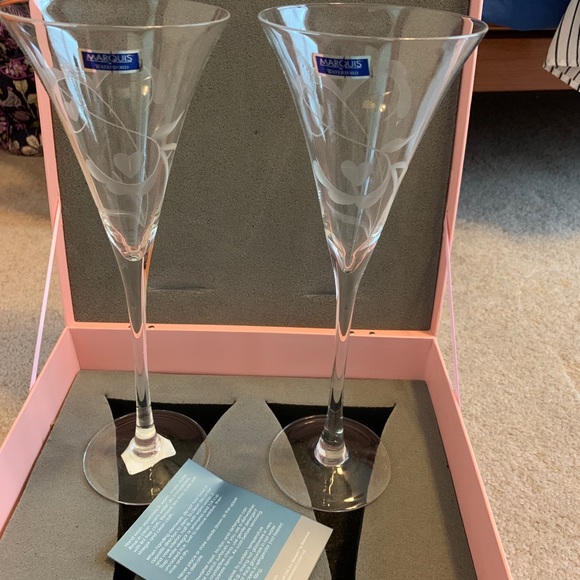 Waterford Other - Champagne Wedding Flutes